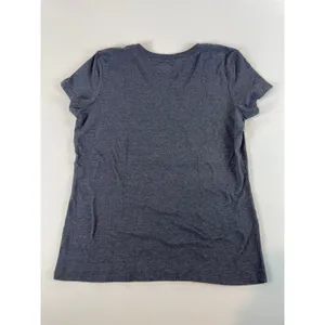 NFL Team Apparel Womens Gray Carolina Panthers V Neck Tee Shirt Size M thumbnail 6