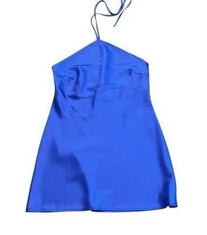 Altar'd State Royal Blue Dress thumbnail 1