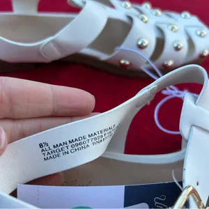 Universal Threads Women's Winnie Studded Fisherman Sandals - Off-White size 8.5 thumbnail 9