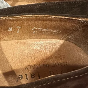 David Tate Mika Casual Neutral Suede Brown Slipon Activewear Shoes 7n thumbnail 6