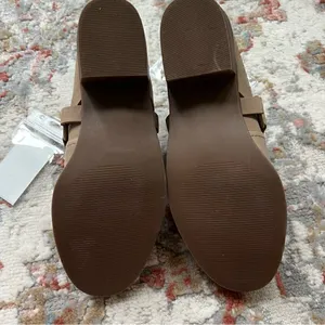 Hush Puppies NWT Silvia Mule Brand New Sample Shoe Size 7 Neutral Tan Beige Clog thumbnail 9