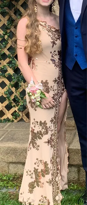 Maxi dress Tan Size XS thumbnail 1