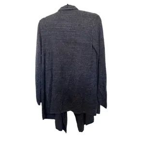 Barefoot Dreams Gray‎ / Black Cardigan Small/ Medium thumbnail 10