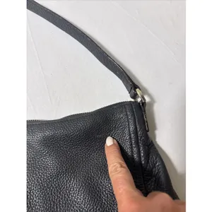 KATE SPADE Highland Park Bria Shoulder Bag Black Pebbled Leather Purse thumbnail 12
