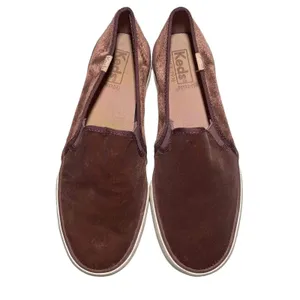 Keds Suede Slip On Sneakers Casual Comfort Walking Shoes Mauve‎ Size 8 thumbnail 6