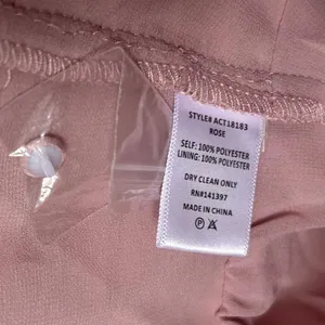 ASTR Carmelita dusty rose satin one shoulder draped blouse top size XS thumbnail 5