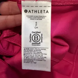 Athleta Triumph Jacket  Full Zip Pink thumbnail 8