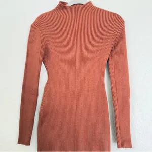 Vici Essential Mock Neck Knit Midi Dress thumbnail 5