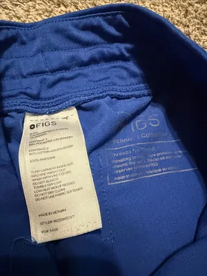 Figs Women's Winning Blue Zamora Jogger Scrub Pants XS thumbnail 2