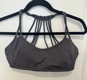 Lululemon Sports Bra- Charcoal Gray thumbnail 1