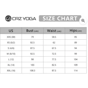 CRZ YOGA Long Sleeve Workout Shirt Size XS New With Tags thumbnail 7