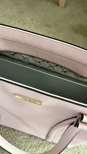 Kate Spade Light Pastel Pink Tote Purse Bag thumbnail 18