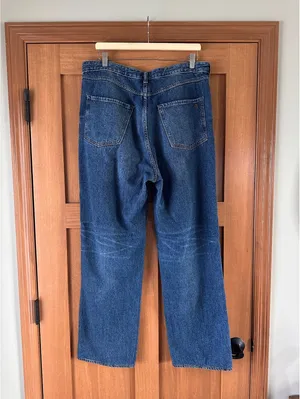 Pilcro Anthropologie High Rise Relaxed Wide Leg Jeans Women’s size 30T Tall thumbnail 6