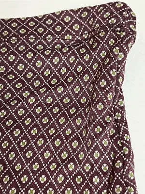 J. Crew Women’s Brown Diamond Pattern Skirt - Size Small - EUC thumbnail 2