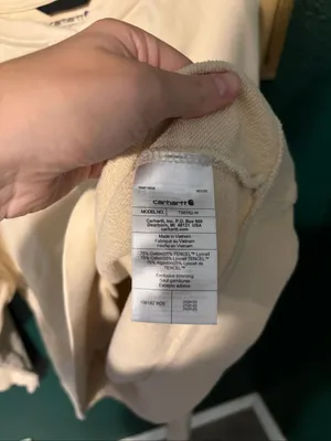 Carhartt Women’s Tan Loose Fit Crewneck Sz 2XL thumbnail 4