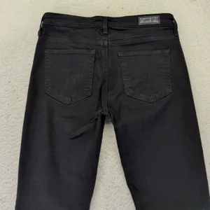 AG Adriano Goldschmied The Prima Ankle Cigarette Jeans Black Raw‎ Hem 25R thumbnail 5