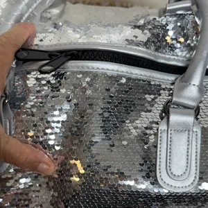 Silver Sequin Women's Bag thumbnail 10