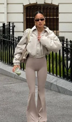 CSB Bomber Jacket Tan thumbnail 1