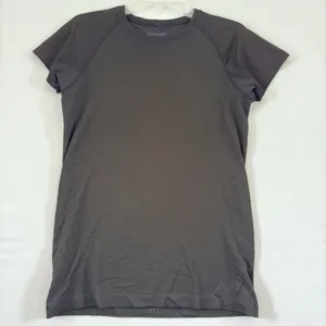 Patagonia‎ Womens Activewear Short Sleeve Black Basic pullover Activewear Medium thumbnail 1