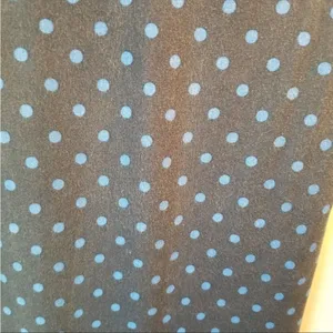 Zara navy polka dot Midi‎ dress xs thumbnail 5