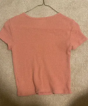 American Eagle Outfitters Light Pink Shirt thumbnail 2