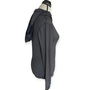 Mono B hoodie Top long Sleeve Black Medium thumbnail 3