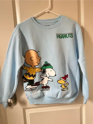 Peanuts sweatshirt Blue Size XS thumbnail 1
