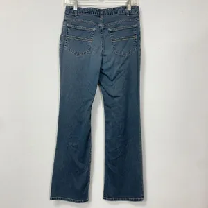 J.Jill womens petite size 6P straight leg blue jeans y2k‎ thumbnail 5