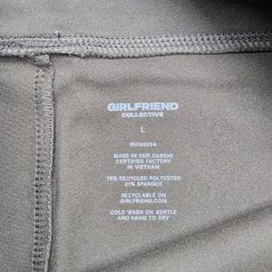 Girlfriend Collective High Rise Compression Leggings Deep Earth Brown‎ Large NWT thumbnail 5