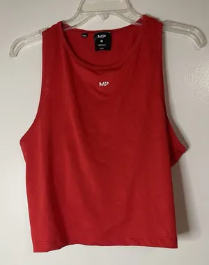 MP red camo workout tank top size medium thumbnail 1