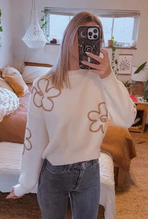 Debut Floral Sweater thumbnail 1