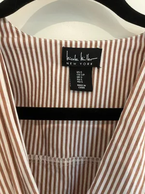 Nicole Miller Striped Dress thumbnail 3