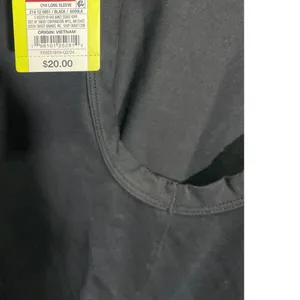 All in Motion CYA Long Sleeve Open‎ Back Activewear Top Black XXL Gym Activewear thumbnail 4