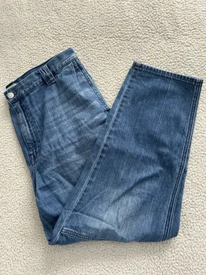 Madewell High Rise Cropped Tapered Leg Jeans in Ventnor Wash Size 30 thumbnail 8