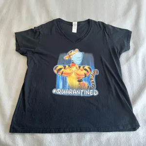 Tigger Tee Shirt Black Size 2X thumbnail 1
