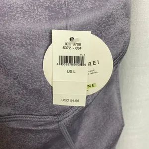 Aerie Offline Shell Purple Real Me High Waisted Crossover Leggings Sz.L NWT thumbnail 10