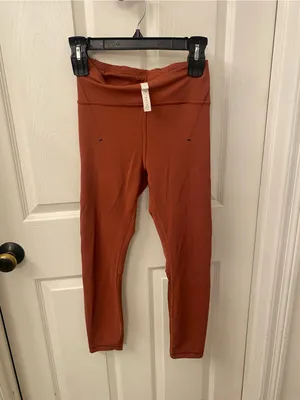 lululemon athletica High-Rise Capri Leggings in Rust thumbnail 7