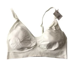 Motherhood Maternity Seamless Clip Down Nursing Bra White M thumbnail 1