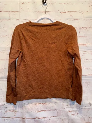 J. Crew Women's Crewneck Teddie Sweater pullover M wool cotton blend warm fall thumbnail 4