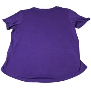 NEW Baltimore Ravens NFL Women's‎ Purple T-Shirt XL Extra Large Team Apparel thumbnail 6