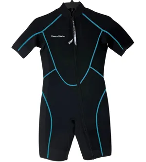 Sea Skin Wetsuit - Women's Black Neoprene - Size Medium thumbnail 1