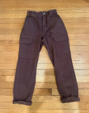 PacSun Elastic Waist Women’s Cargo Jeans thumbnail 4