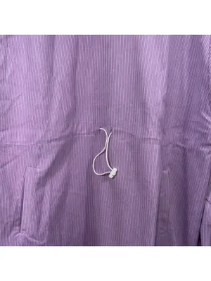 Boutique Purple Corded Quarter Zip Pullover Large NWOT thumbnail 3