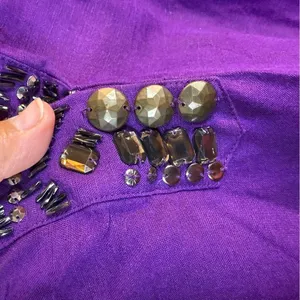 New York & Co. Purple Sleeveless tunic SZ:XL thumbnail 4