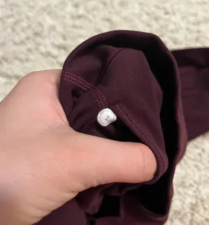 Lululemon Super High Rise Align Leggings 28” Size 2 Garnet thumbnail 5