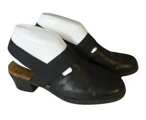 Naot Brown Leather Women Shoes Size EU 38 (US 7.5) Pumps Slip thumbnail 1