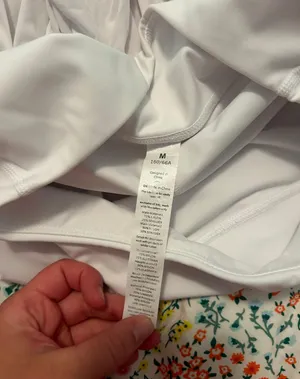 White Tennis Skirt Size M thumbnail 4