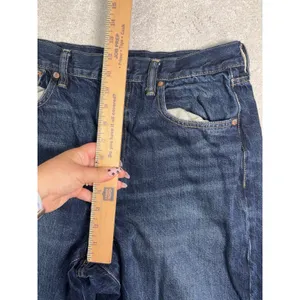 AE 77 American Eagle Dark Wash Stovepipe Women's Jeans Size 12 Reg thumbnail 12