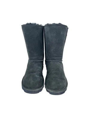 Bearpaw Clara Suede Winter Boots Navy Blue Size 10 Cozy Cabincore thumbnail 4