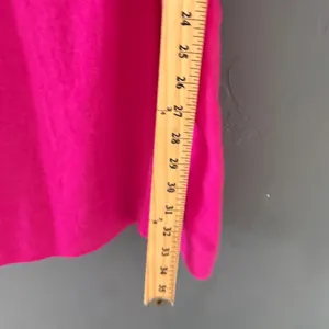 A New Day‎ Womens Hot Pink Linen Blend Puff Sleeve Mini Dress Size S NWT thumbnail 5